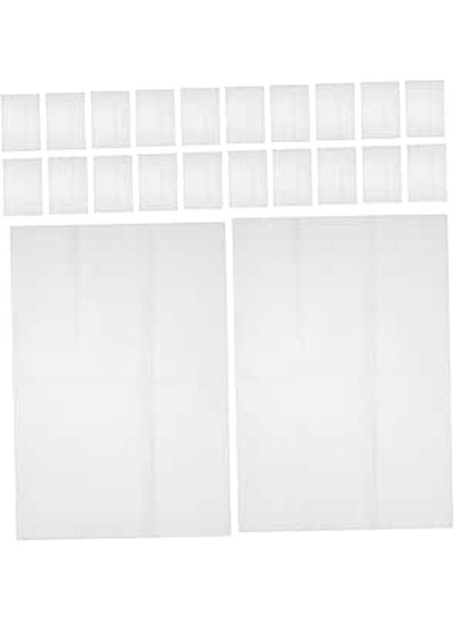 Disposable Dinner Napkins 50 Pieces White Thick Fabric Texture Paper Napkins For Wedding Party - Image 1