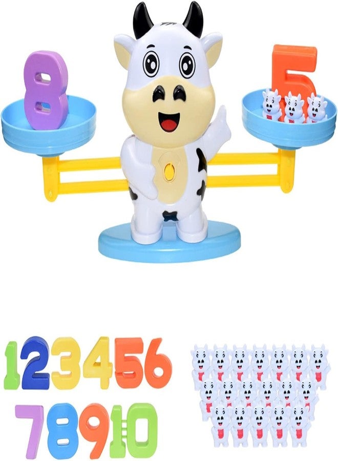 Slipps Balance Math Game, Ages 3+, Balance Counting Cool Math Games - Educational Kindergarten - Number Learning Material for Boys and Girls (Cattle) - Image 1
