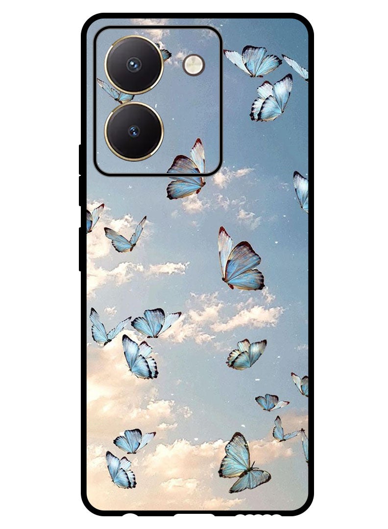 Theodor Protective Case Anti Scratch Shock Proof Bumper Cover For Vivo Y77t But in sky - Image 1