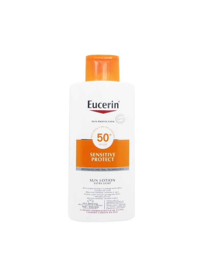 يوسيرين SENSITIVE PROTECT لوشن واقي من الشمس، خفيف للغاية، SPF50+، 400 مل - Image 4