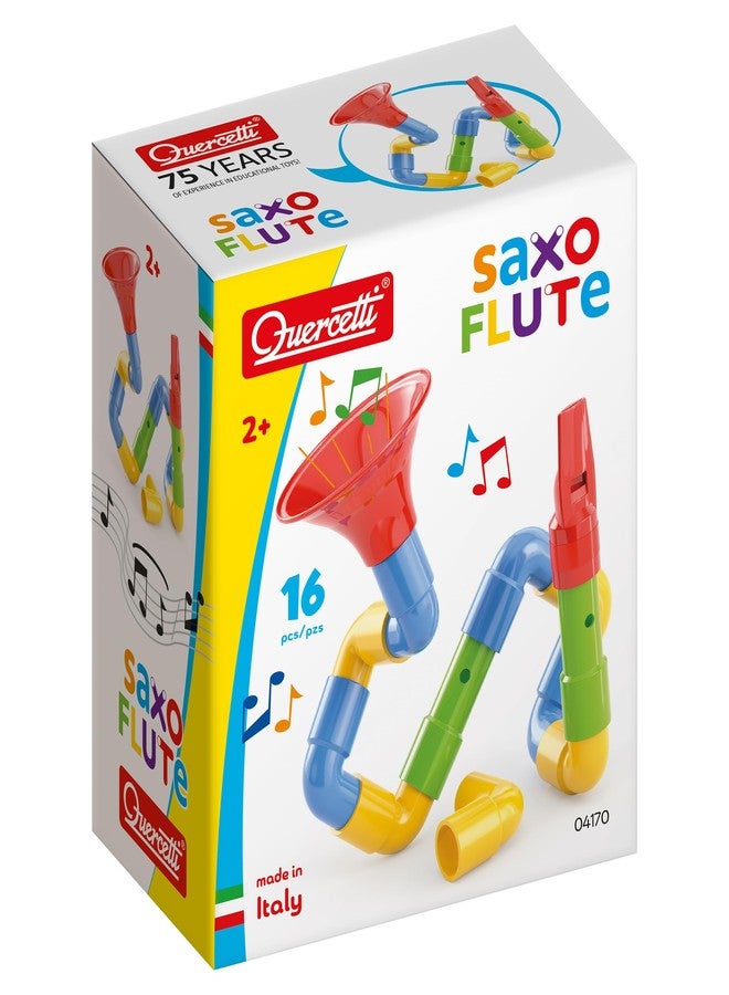 Quercetti Saxoflute, 16 Pieces (QRC4170) - Image 1