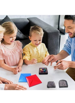 Tiokkss Korean Traditional Game Set, Family Party Stone Catch Game, Hand-Eye Coordination Training Game for Multiplayer Games  - Image 3