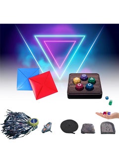 Tiokkss Korean Traditional Game Set, Family Party Stone Catch Game, Hand-Eye Coordination Training Game for Multiplayer Games  - Image 1