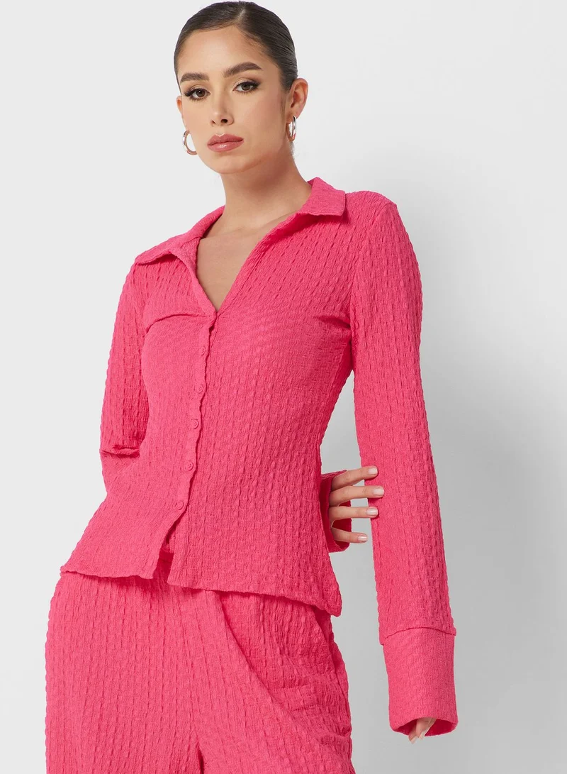 French Connection Textured Top