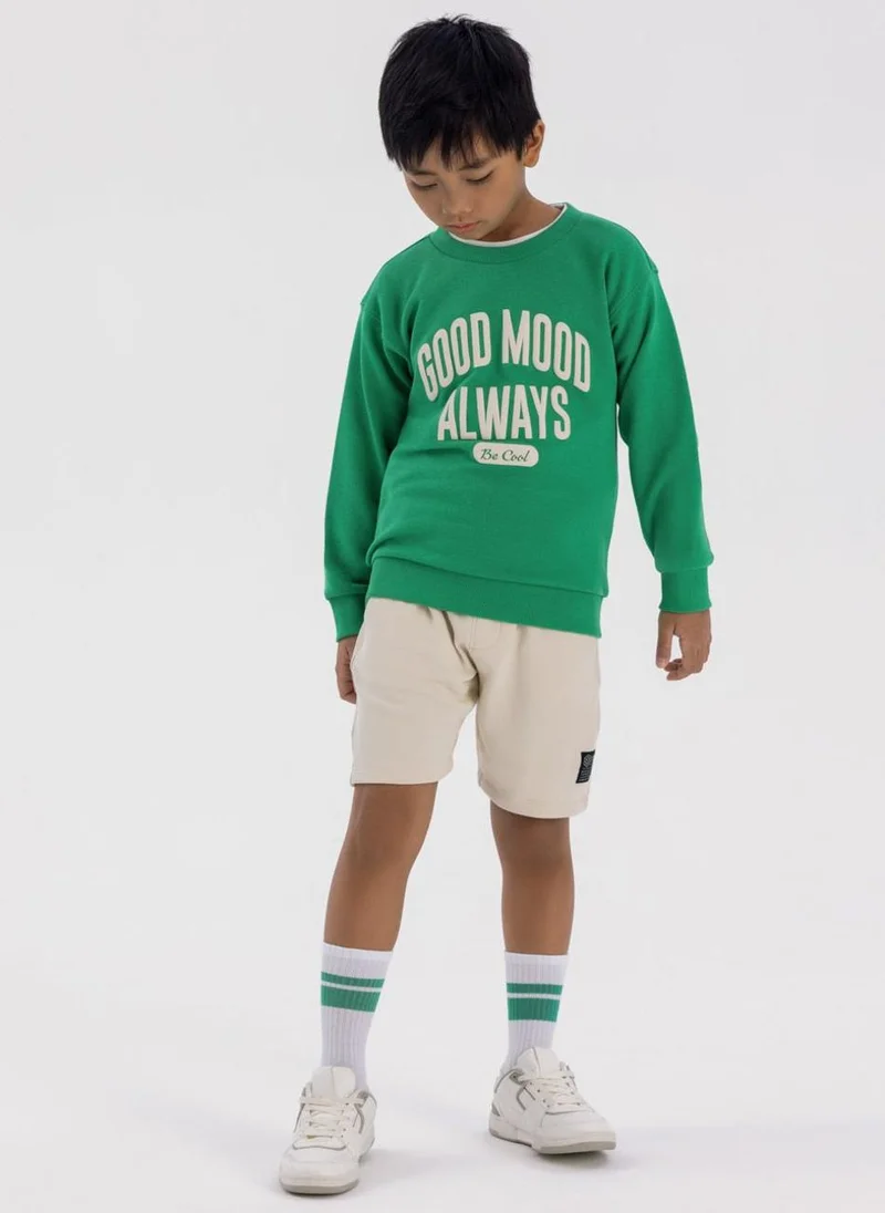 MINOTI Baby Oversized Crew Neck Sweatshirt