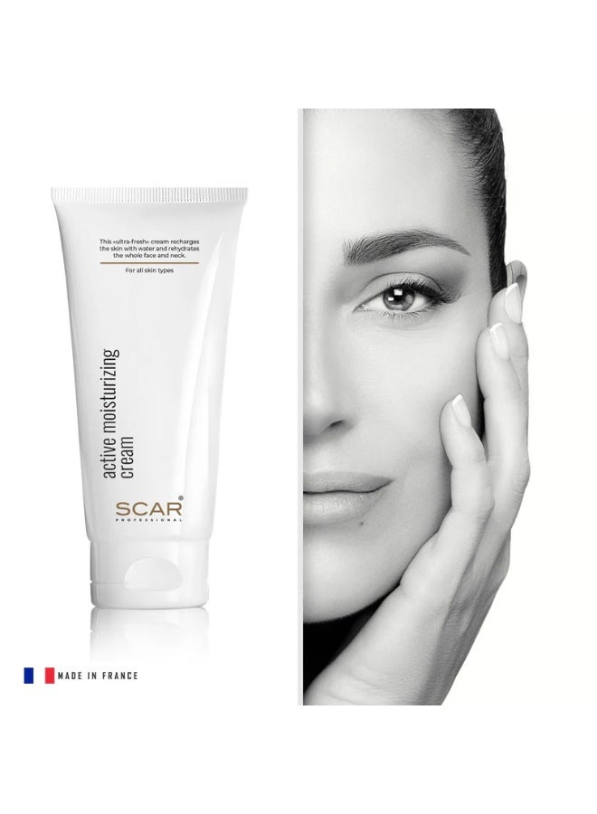 SCAR Active Moisturizing Cream 200ml Scar Professional specially for hydra facial treatment - Image 1