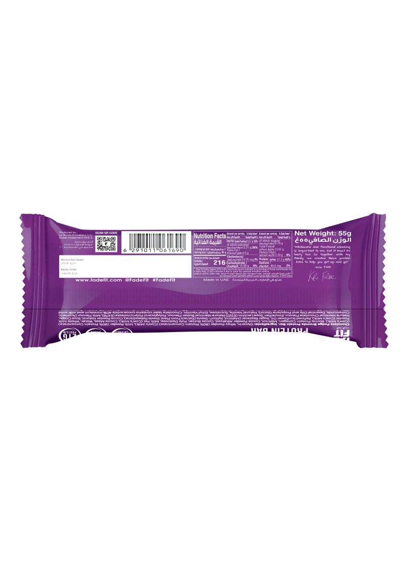 Fade Fit Chocolate Brownie Protein Bar - Image 2