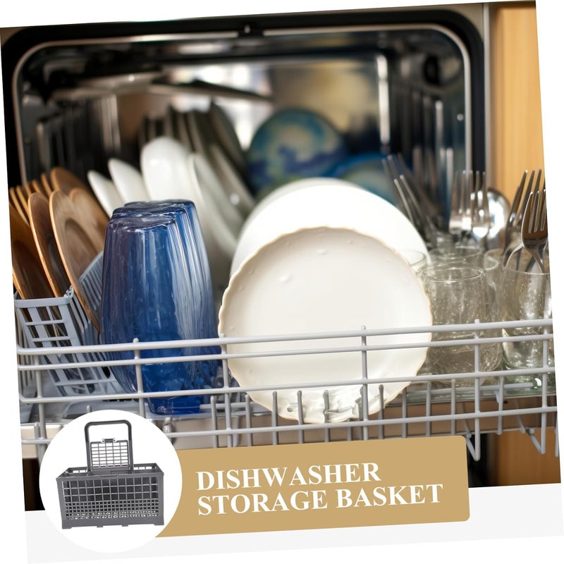 Vosarea Dishwasher Utensil Storage Basket Compact Silverware Rack for Forks Chopsticks and Spoons Material for Efficient Kitchen Organization - Image 5
