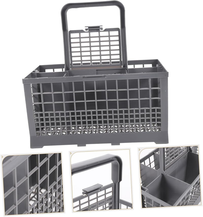Vosarea Dishwasher Utensil Storage Basket Compact Silverware Rack for Forks Chopsticks and Spoons Material for Efficient Kitchen Organization - Image 3