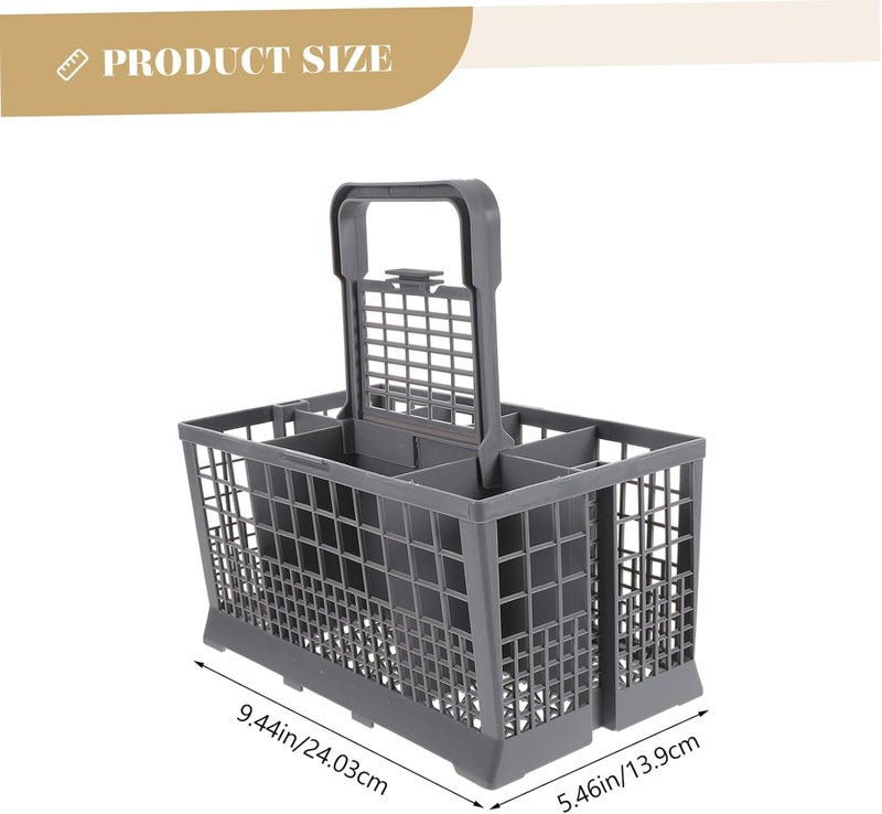 Vosarea Dishwasher Utensil Storage Basket Compact Silverware Rack for Forks Chopsticks and Spoons Material for Efficient Kitchen Organization - Image 2