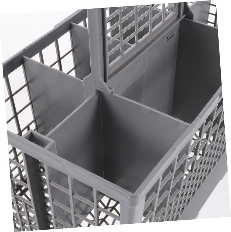Vosarea Dishwasher Utensil Storage Basket Compact Silverware Rack for Forks Chopsticks and Spoons Material for Efficient Kitchen Organization - Image 4