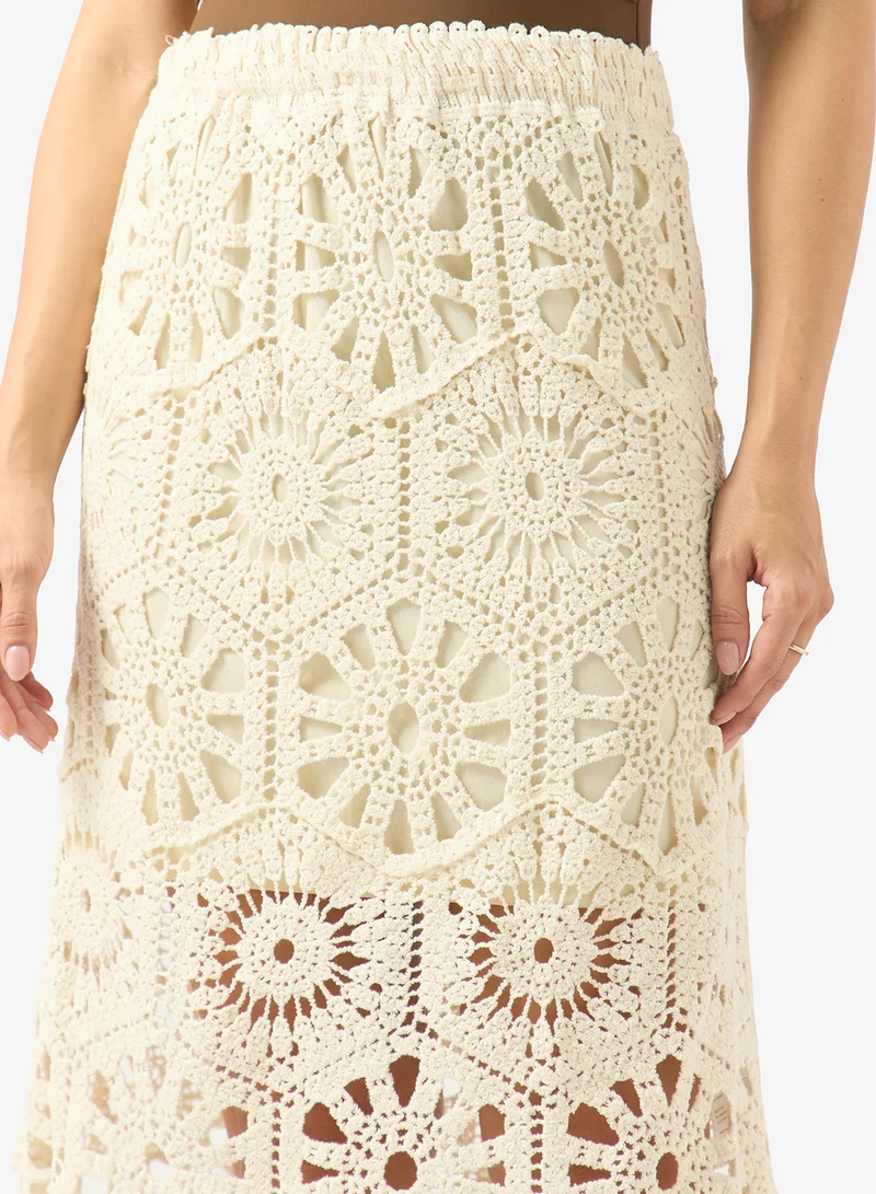 Soleira  Crochet Beach Skirt for Women | Best Price UAE