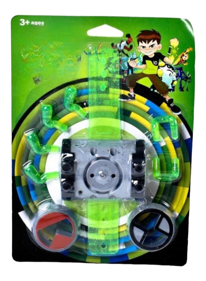 Toy Box Ben 10 Omnitrix Disc Shooter Watch Playset 