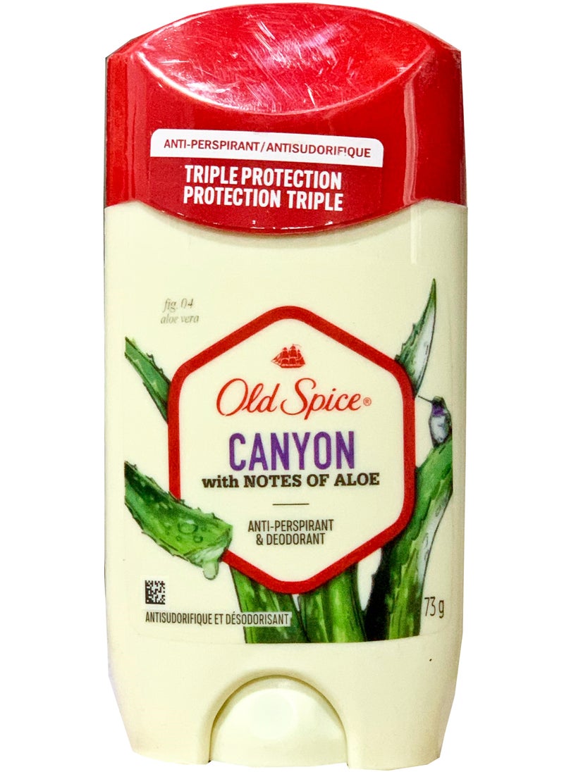Old Spice Old Spice Canyon With Notes Of Aloe Deodorant Stick 73 g 
