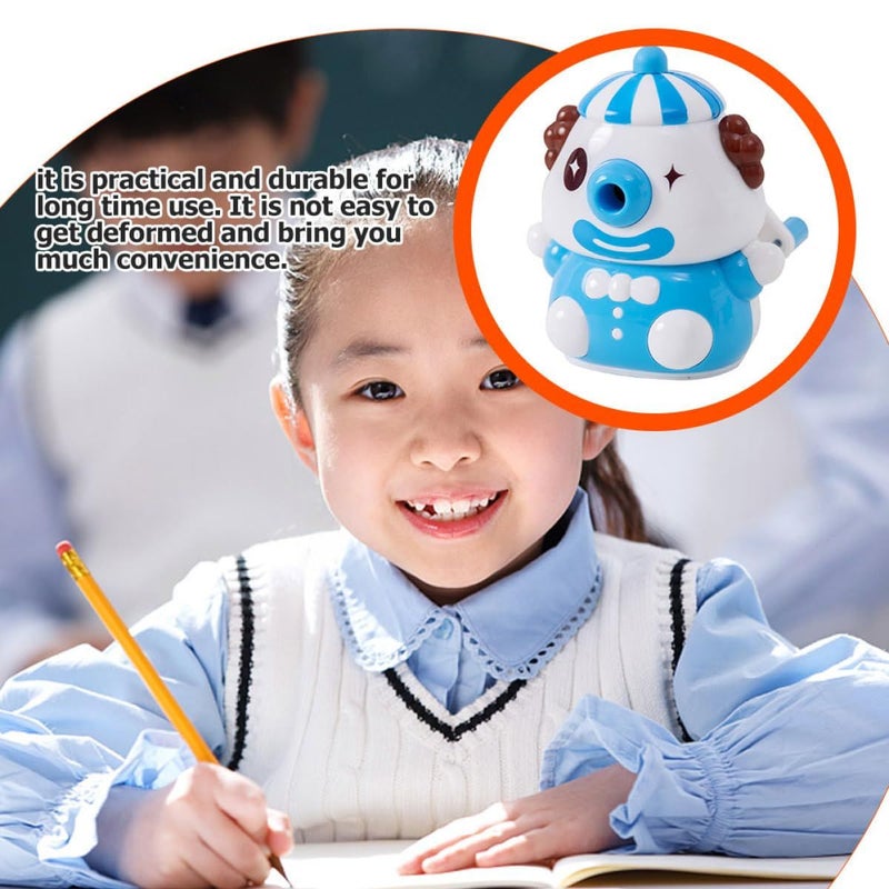 Manual Handheld Pencil Sharpener For School Home Random Color Compact Safe - Image 5