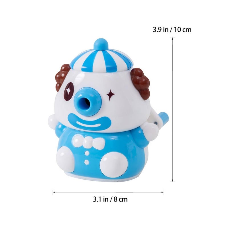 Manual Handheld Pencil Sharpener For School Home Random Color Compact Safe - Image 3