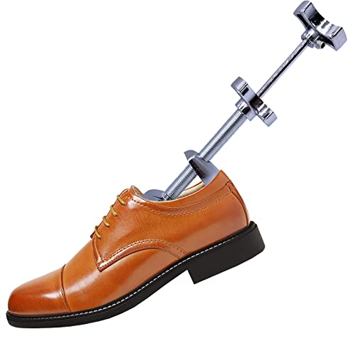 Xinlinke Professional Metal Shoe Stretcher Men USA Size 5-12 (EU 39-46) Flat Shoes Tree 2-Way Adjustable Wide Width Length Expander Double Shaft - Image 3