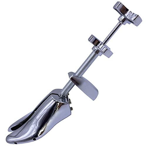 Xinlinke Professional Metal Shoe Stretcher Men USA Size 5-12 (EU 39-46) Flat Shoes Tree 2-Way Adjustable Wide Width Length Expander Double Shaft - Image 2