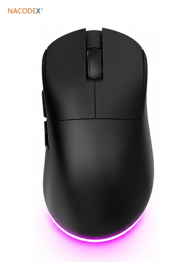 Nacodex NJ08 Ultra wireless gaming mouse, PAW3950 flagship sensor,  polling rate, 42000DPI, the third mock examination connection, Bluetooth, 2.4G, USB-C, ultra-light ergonomic design - Image 1