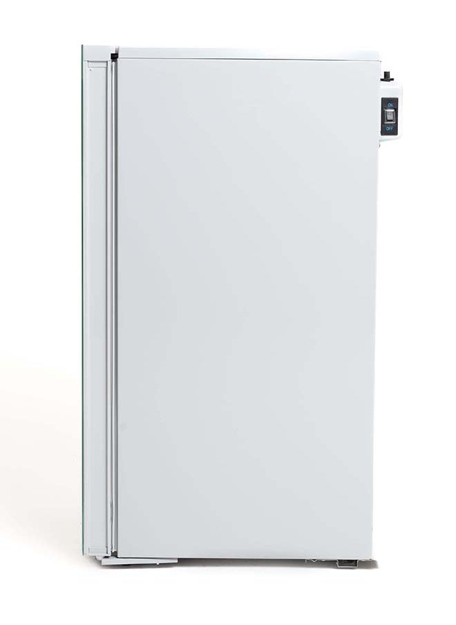 Platinum براد مشروبات 92 لتر ثلاجة صغيرة باب زجاجي 4 أرفف لون رمادي  - Image 4