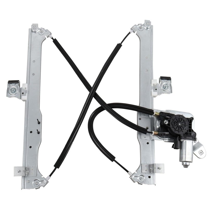 FFFauto 741-578 Rear Left Driver Side Power Window Regulator with Motor for Chevrolet and GMC Vehicles (2004-2007) - Image 1