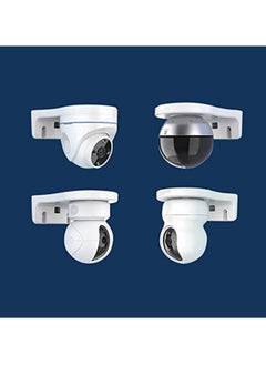 General 2Pack WiFi Wall Mount Bracket for EZVIZ C6 C4 Series IP Camera Easy Installing,Plastic PT Cameras Holder Indoor Security Systems,Support CCTV IP Cameras Cable Management  - Image 4