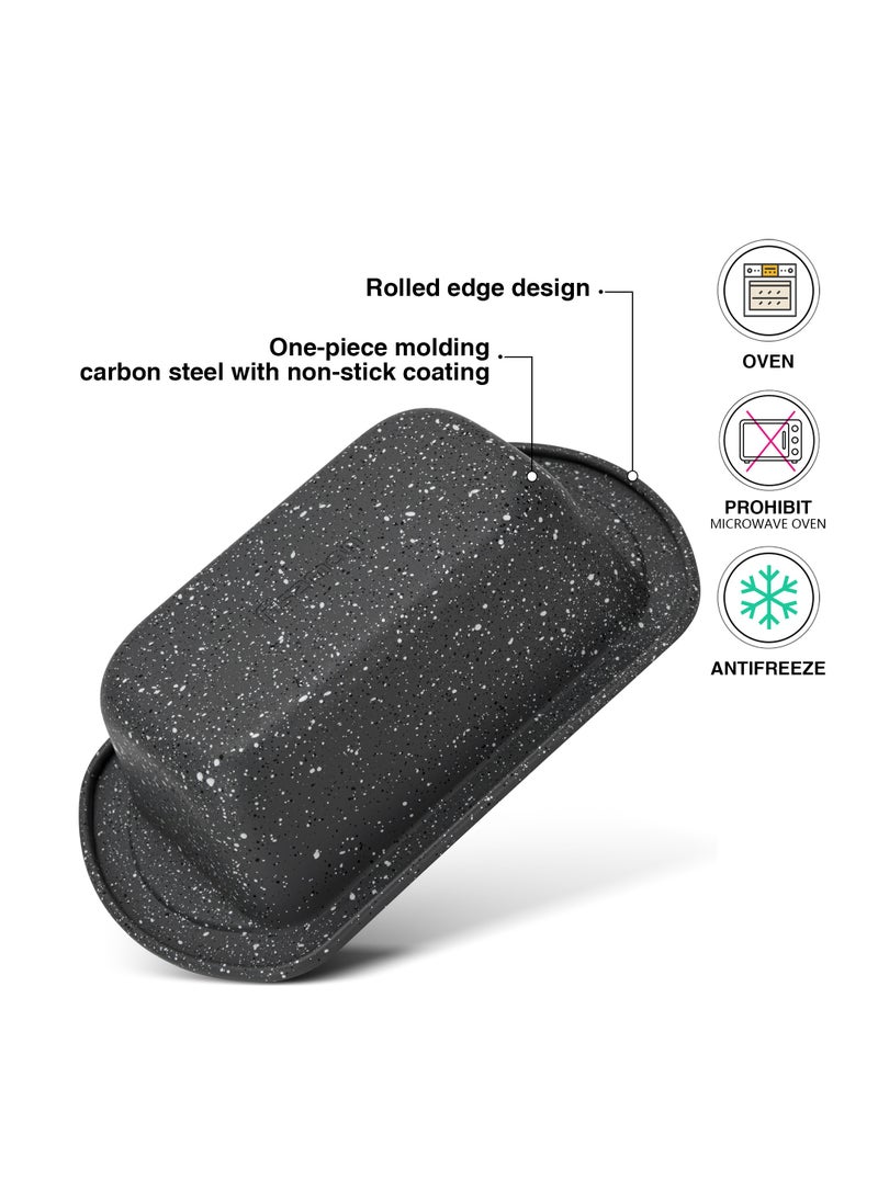 Fissman Loaf Pan 17cm Carbon Steel With Non-Stick Coating  - Image 2