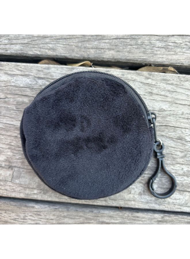 Casual Candy-colored Short Plush Kidsren's Adult Coin Purse Pendant Colorfulful Small Coin Bag Candy Gift Bag Storage