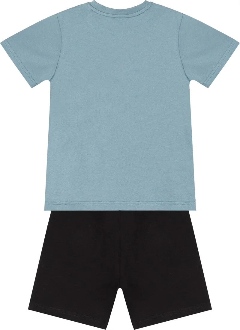 Denokids Pirate Dinos Boys T-Shirt Shorts Set