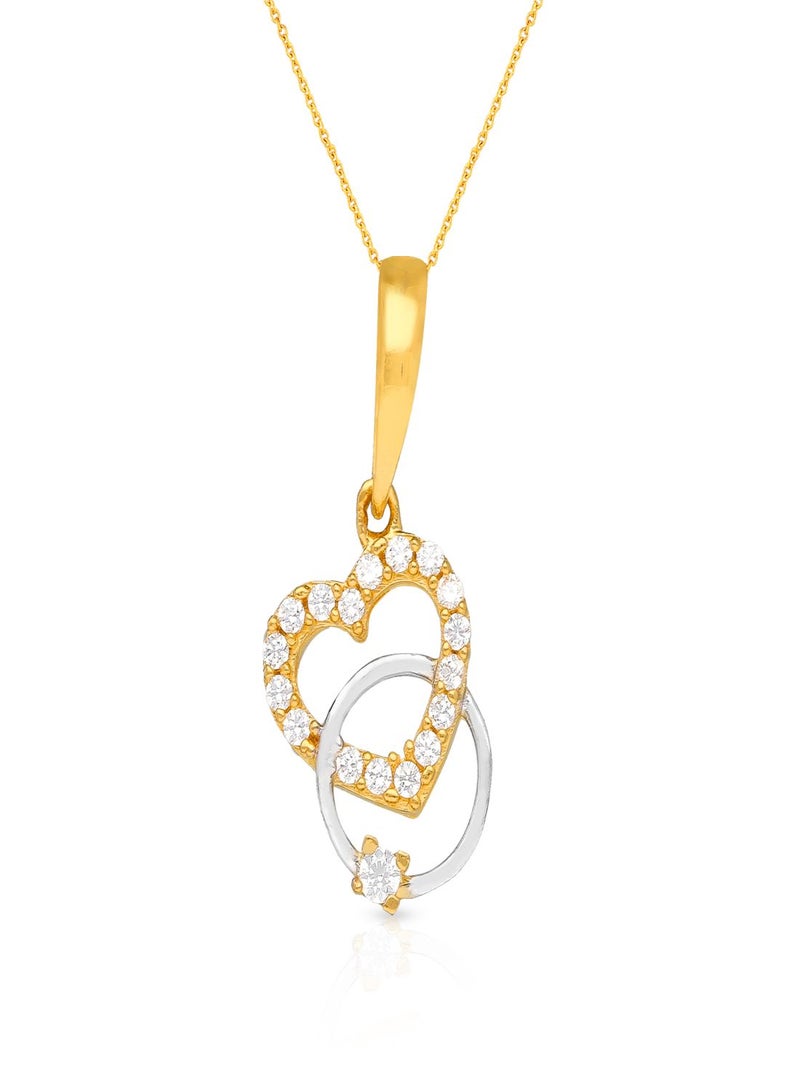 Malabar Gold and Diamonds 22 Karat 916 Purity Gold Pendant PDDZL22587T - Image 1