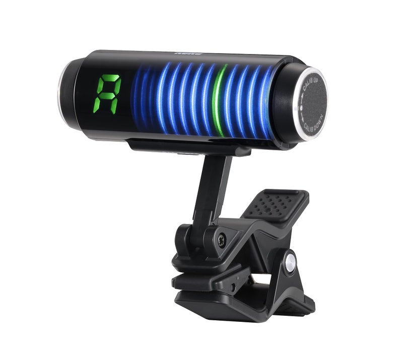KORG - SH-CS100 Custom Shop Series Sledgehammer Clip-on Guitar Tuner - Black - Image 4