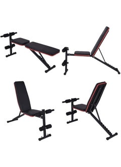Denzoz Adjustable Weight Bench Full Body Workout Multi-Purpose Foldable Incline Decline Exercise Workout Bench for Home Gym  - Image 5
