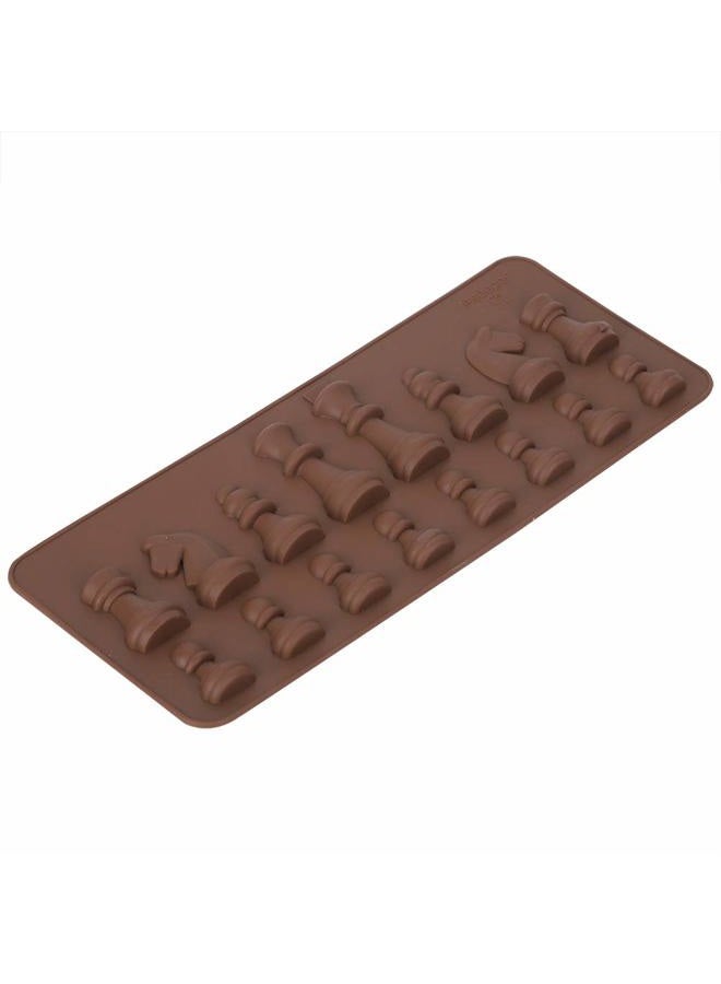 Garosa Silicone Chess Piece Chocolate Candy , International Chess Silicone Casting Fondant DIY Candy Cake Topper - Image 4