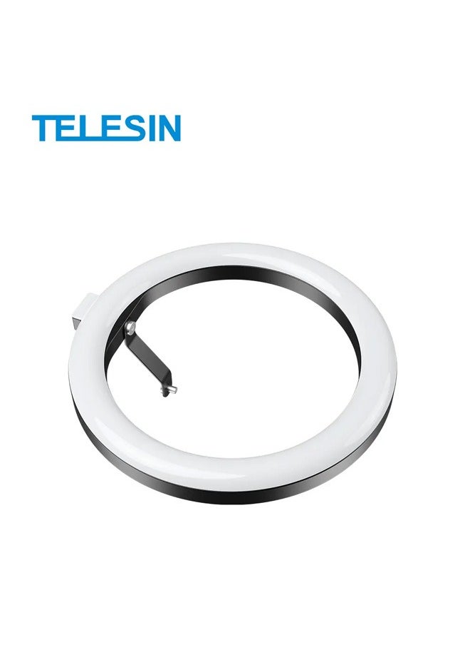TELESIN Telesin 10 inch LED Photography Ring Light Selfie Fill Lamp Ring Light for Youtube Tik Tok Video Live Streaming  - Image 1