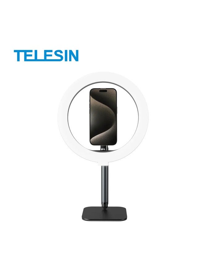TELESIN Telesin 10 inch LED Photography Ring Light Selfie Fill Lamp Ring Light for Youtube Tik Tok Video Live Streaming  - Image 5