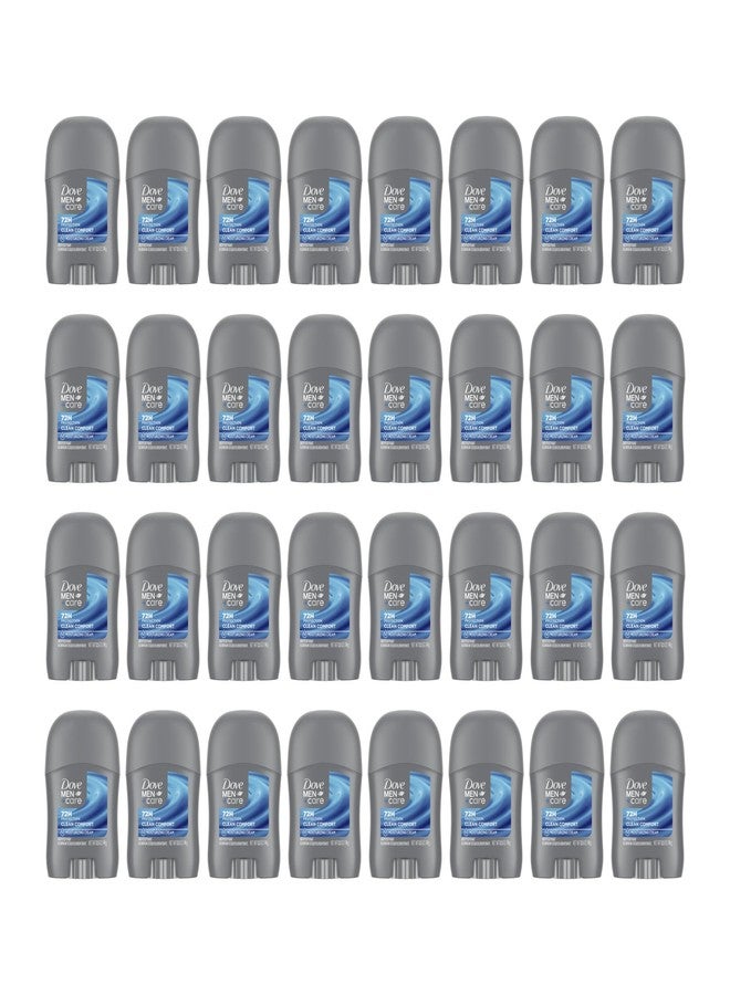Dove Men+Care Antiperspirant Deodorant Stick Clean Comfort Pack of 36 72-Hour Sweat & Odor Protection Antiperspirant for Men With 1/4 Moisturizing Cream 0.5 oz - Image 1