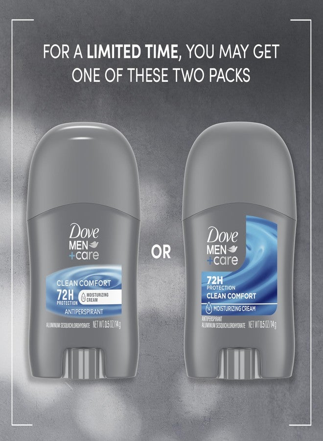 Dove Men+Care Antiperspirant Deodorant Stick Clean Comfort Pack of 36 72-Hour Sweat & Odor Protection Antiperspirant for Men With 1/4 Moisturizing Cream 0.5 oz - Image 3
