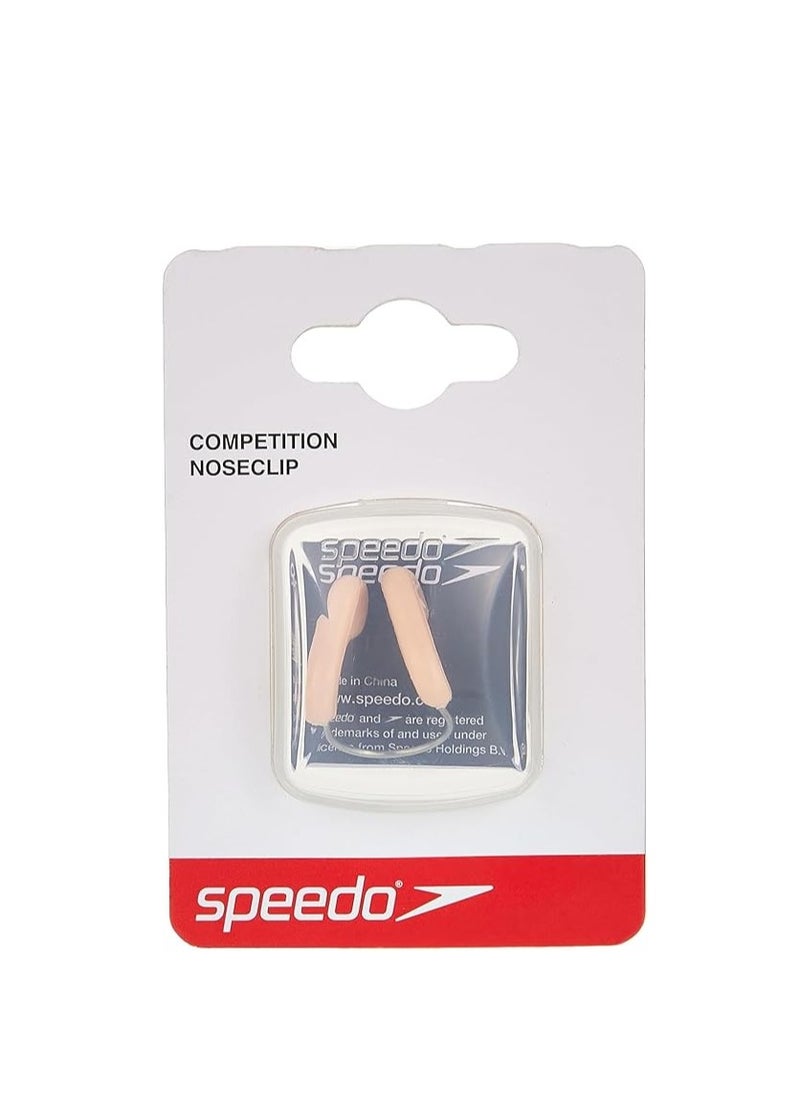 speedo Adult Competition Nose Clip, Natural – Comfortable & Secure, One Size  - Image 1