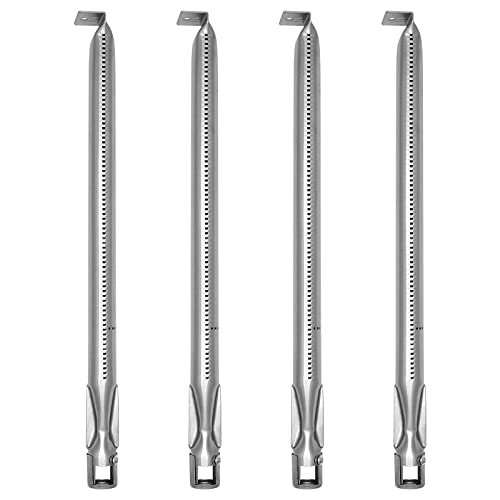 DELSbbq Tube Burner Replacement for Blackstone 36 inch Grill- B036 4-Pack Stainless Steel Straight Burner Tube, Set of 4 - Image 1