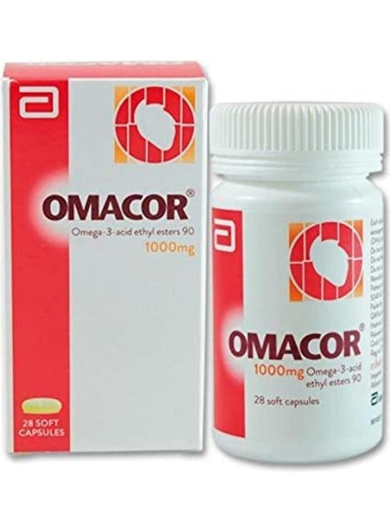 1000 Mg Omega 3 Acid Capsules 28 Count