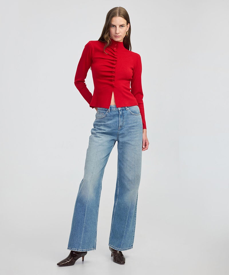 Ipekyol Asymmetric Knit Top - Image 4