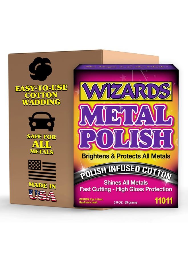 WIZARDS – Metal Polish Cloth - Automotive Detailing (1 Cloth) - Image 1