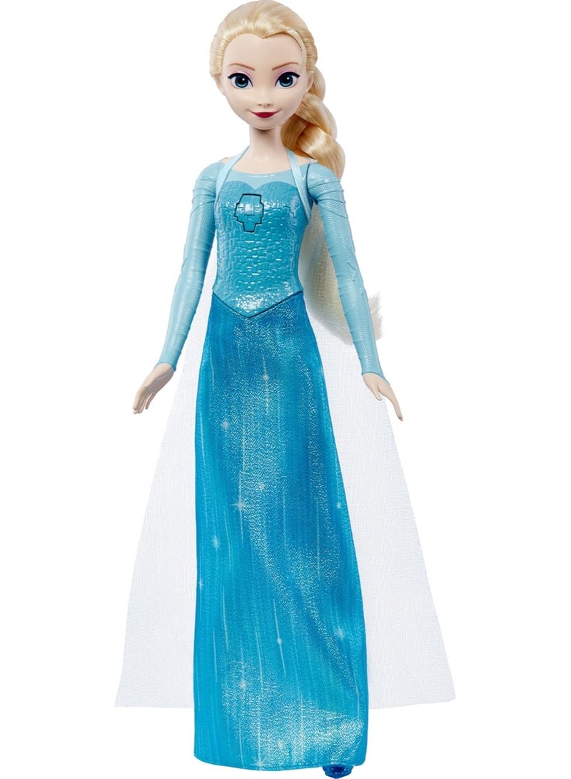 Disney Frozen Singing Elsa Doll in Signature Outfit - Image 4