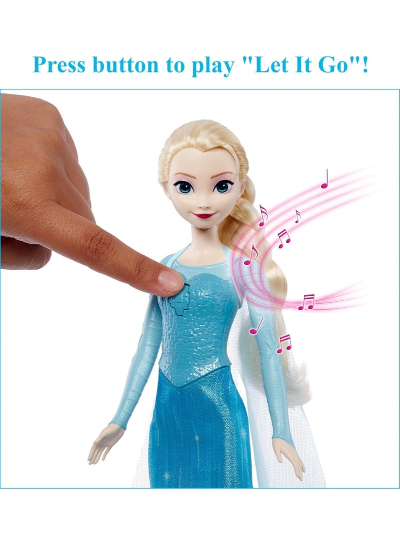 Disney Frozen Singing Elsa Doll in Signature Outfit - Image 5