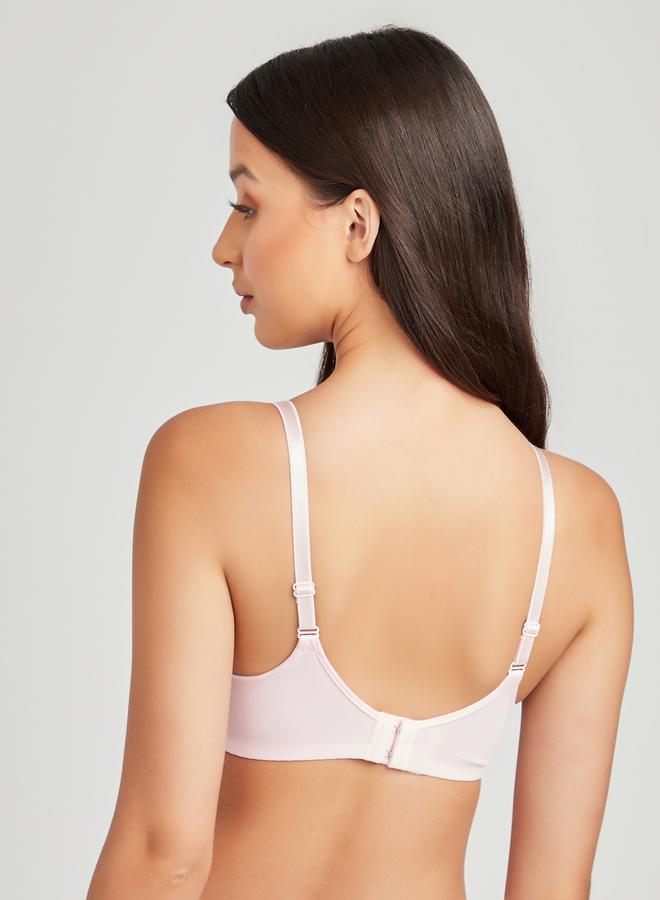 Styli Pack of 2 - Padded Non Wired Plunge Bra  - Image 5
