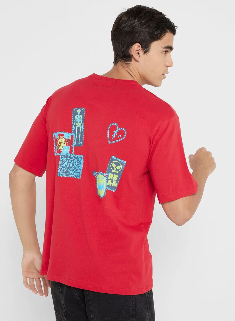 Seventy Five Oversized Graphic Tee