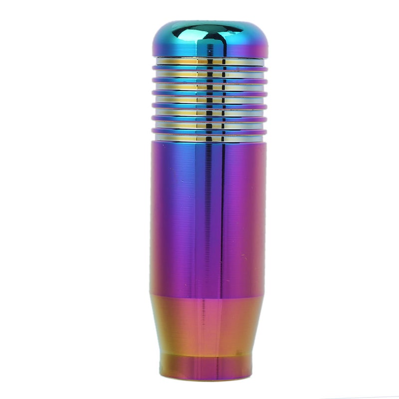 Manual Gear Knob Aluminum Alloy Universal Colorful Shift Knobs Head with Adapter - Image 2