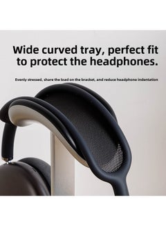 Generic Sleep Headset Bracket Suitable For Airpods Max Headset Aluminum Alloy Headset Storage Display Stand-Color:Black  - Image 3