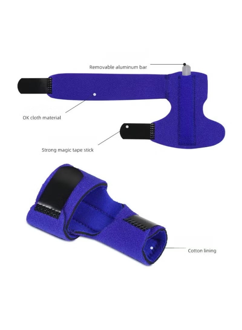 Brace for Right Hand, Index Middle Ring Pinky, Trigger Finger Splints for Arthritis Pain Tendon Injury, Broken Mallet Finger Stabilizer Supports for Dislocated Knuckle Immobilizer Wrap - Image 4