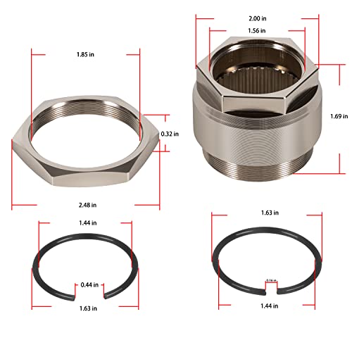 USSKYBOY Rear Axle Jam Sleeve Nut Clip for Honda TRX300EX TRX400EX TRX250X TRX300X TRX400X TRX450R TRX450ER ATC250R ATC350X Sportrax - Image 4